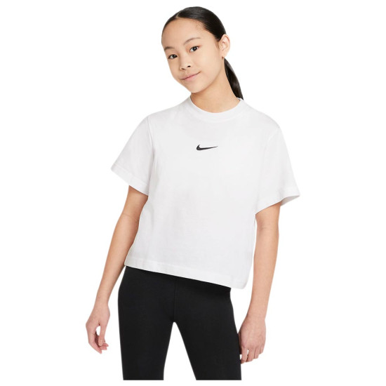 Nike Παιδική κοντομάνικη μπλούζα Sportswear Essentials Boxy Tee Nike Παιδική κοντομάνικη μπλούζα Sportswear Essentials Boxy Tee